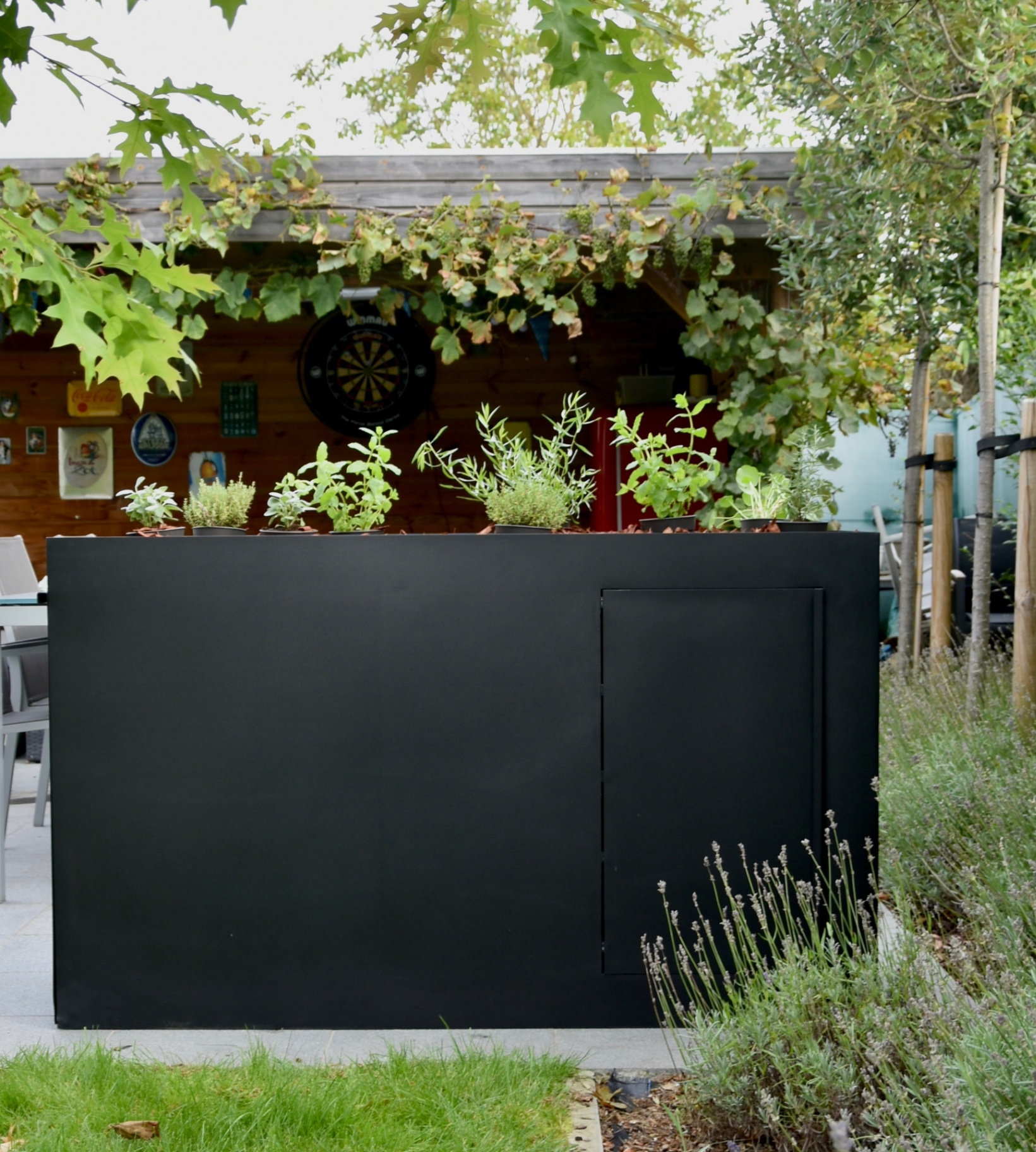 Ansaro buitenkast voor vuilbakken — referentie 3